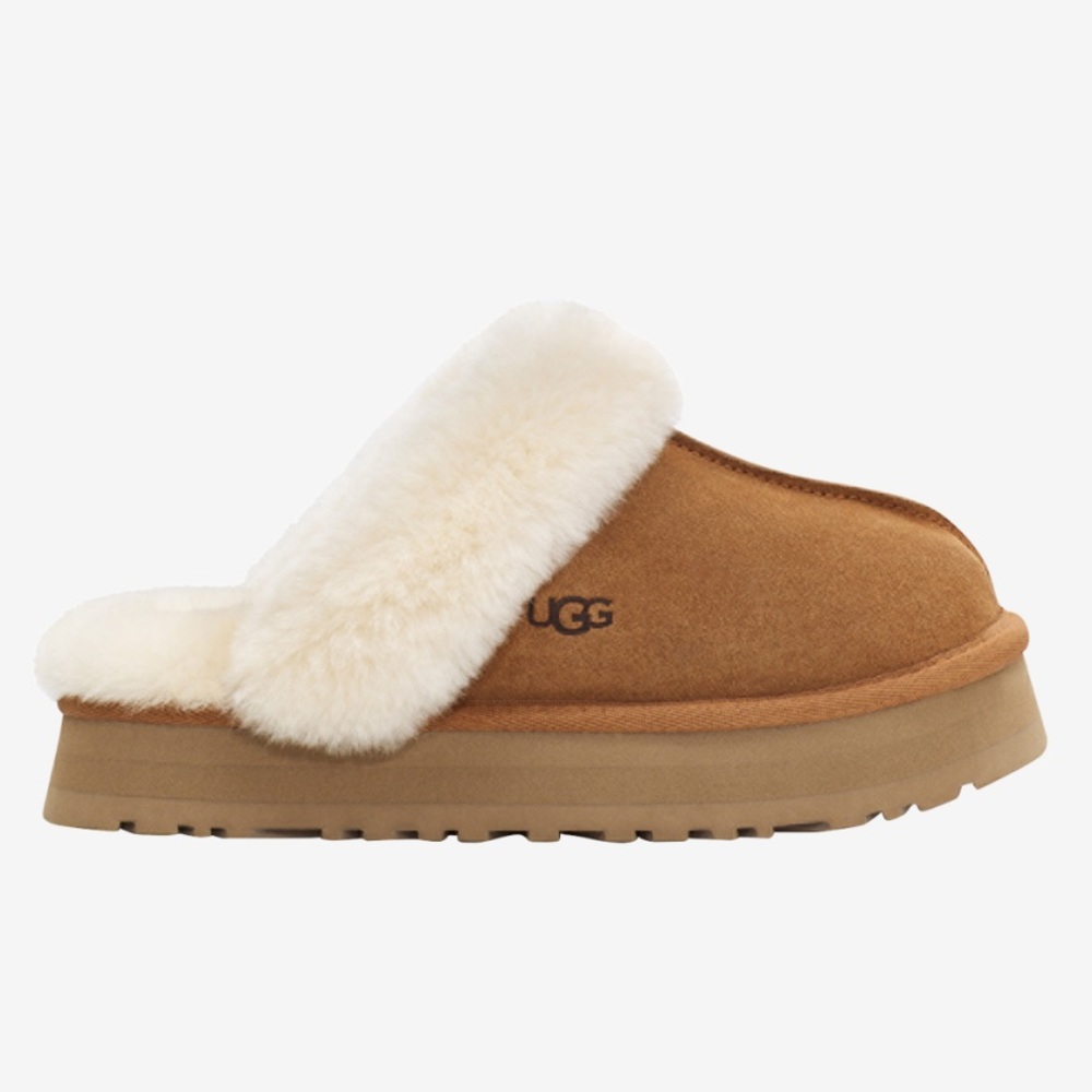 SALE rare ugg disquette platform slide slippers